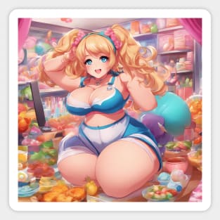 Chubby Champions Cute Beautifull Anime Magnet
